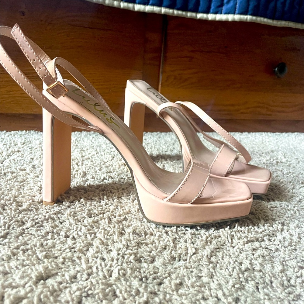 Nude heels